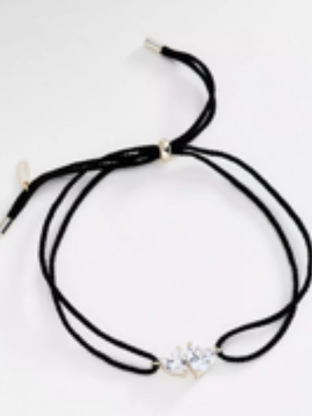 Black Crystal Bracelet by Anthropoligie